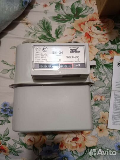 Газовый счетчик g4
