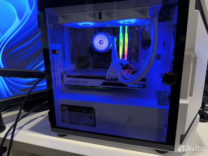 Игровой пк с rtx 3060 ti 8 gb ryzen 5 5600x