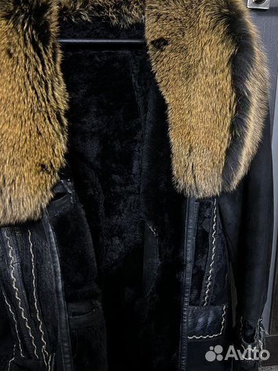 Дубленка натуральная женская 46-48