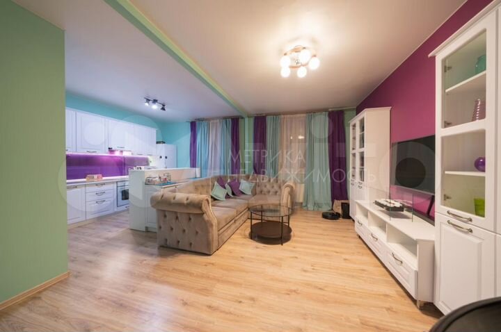 3-к. квартира, 89 м², 9/17 эт.