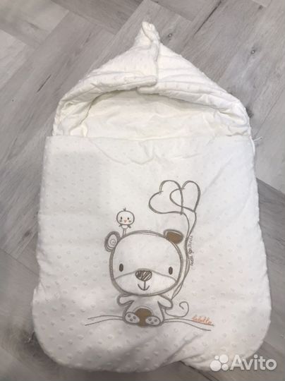 Конверт на выписку плюшевый