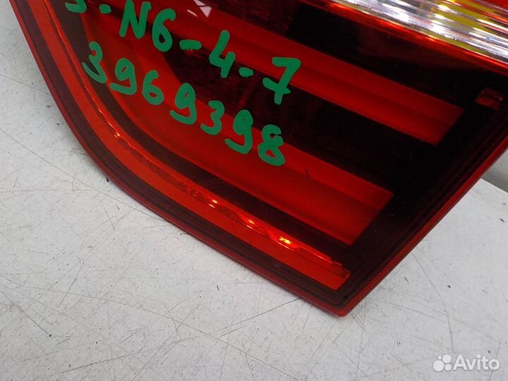 Фонарь задний правый внутренний BMW X4 F26 2014