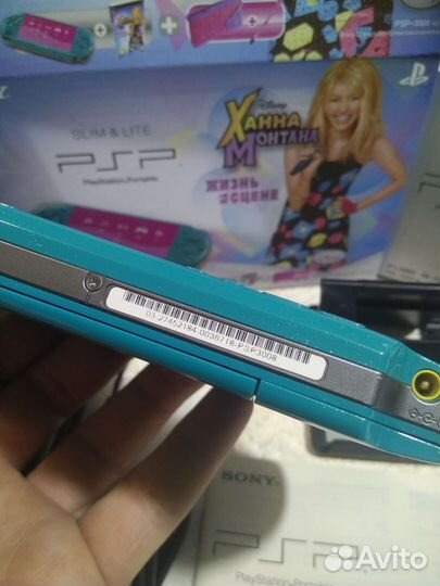 Sony PSP Torquoise green 4gb прошитая