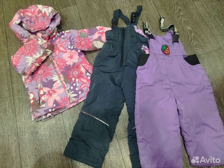Костюм димесезонный для девочки на 2-3 года