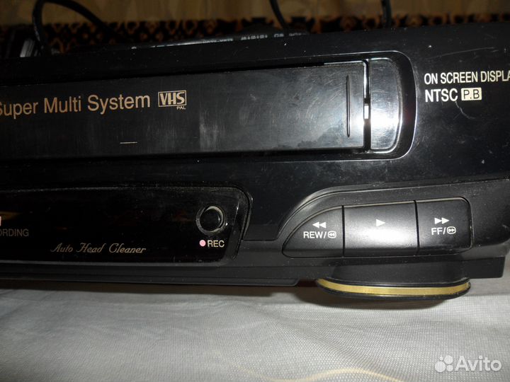 Видеомагнитофон LG cassette player model W162W