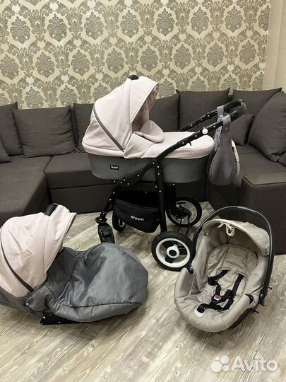 Коляска 3 в 1 Rant