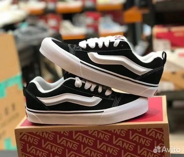 Кеды vans knu skool дутыши 40-44