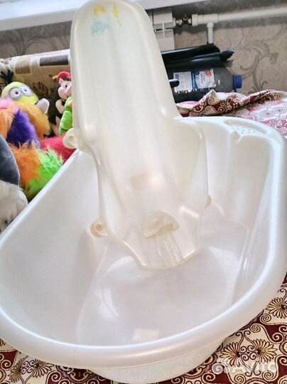 Детская ванночка для купания с горкой