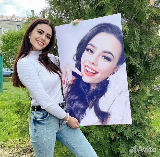 Портрет на холсте по фотографии