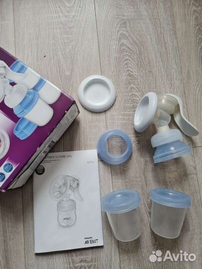 Молокоотсос avent ручной SCF330