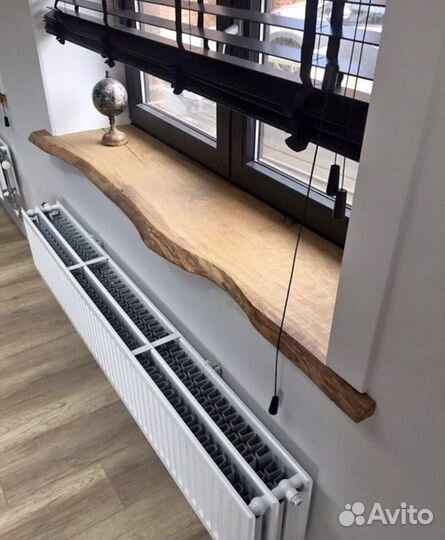 Подоконник из дерева