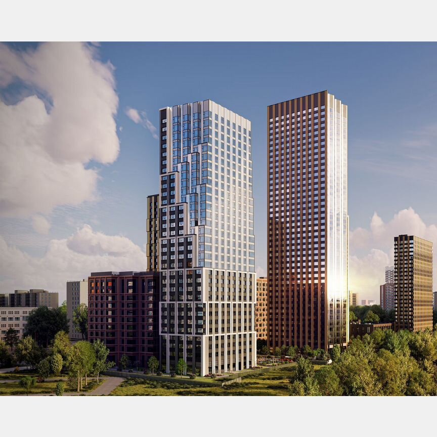 3-к. квартира, 81,1 м², 4/31 эт.