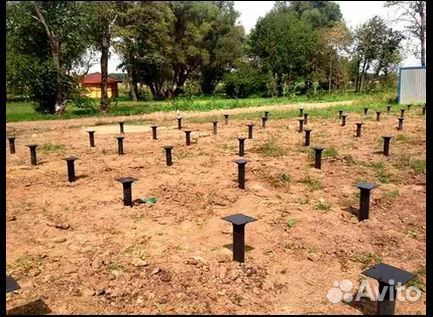 Монтаж винтовых свай под ключ от производителя