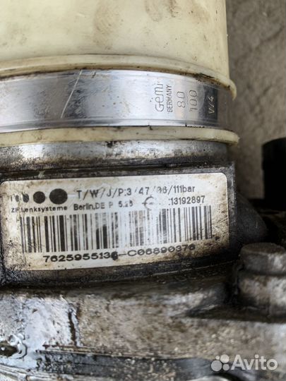 Насос эгур opel astra h