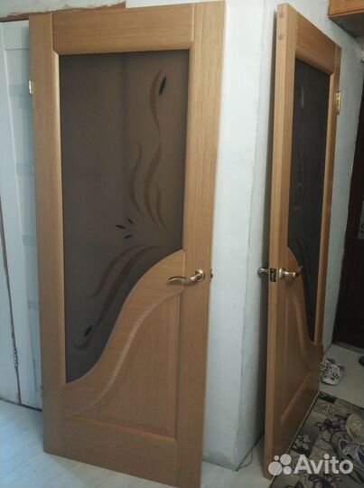 Двери межкомнатные с коробкой 80 на 200