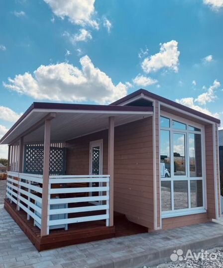 Каркасный дом барнхаус