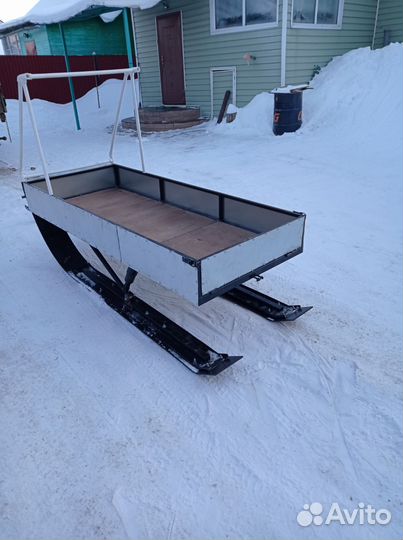 Сани для снегохода пассажирские