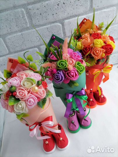 Букет-топотун ручная работа