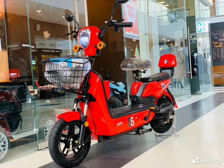 Электроскутер новый с гарантий