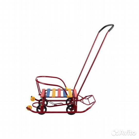 Детские санки с колесами