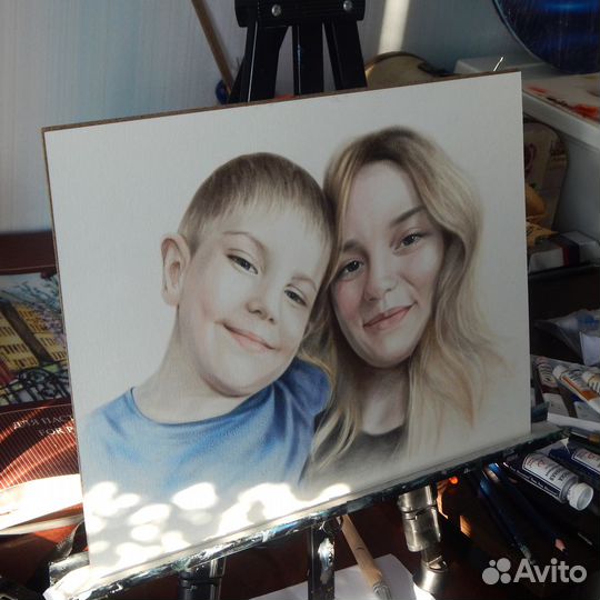 Портреты по фото, роспись одежды, кастомизация