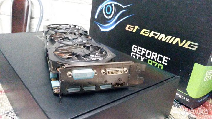 Видеокарта gigabyte GeForce GTX 970 G1 gaming 4Gb