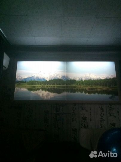 Картина из фотопечати в рамке мдф