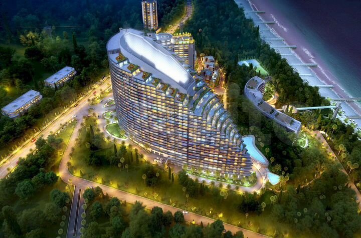 2-к. апартаменты, 90 м², 9/24 эт.