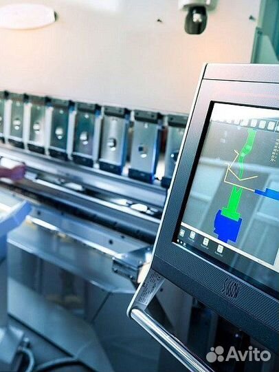 Листогибочный гидравлический пресс с чпу MetalTec