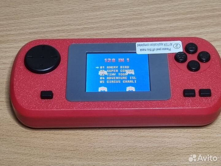 Портативная ретро консоль 8-бит 128 игр (Денди)