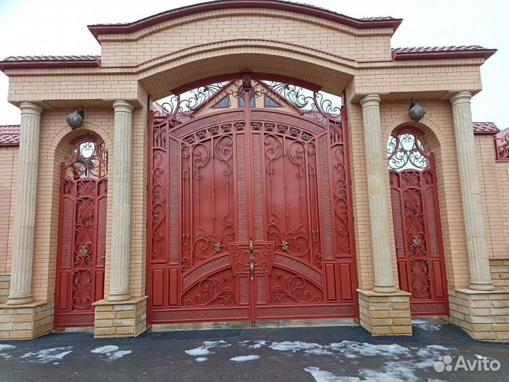 Кованые ворота