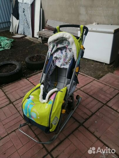 Санки коляска ника