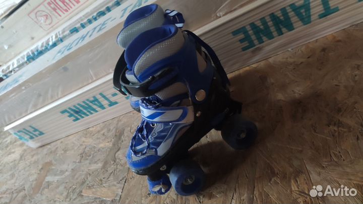 Роликовые коньки детские раздвижные