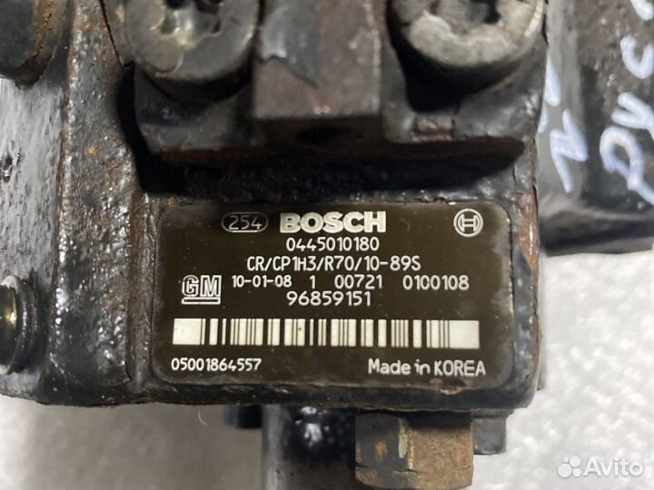 Тнвд 0445010180 Сhevrolet 2.0crdi Z20S1