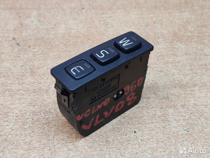 Кнопка АКПП, Volvo 960