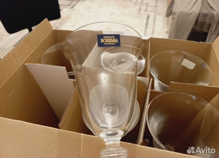 Фужеры для вина и шампанского