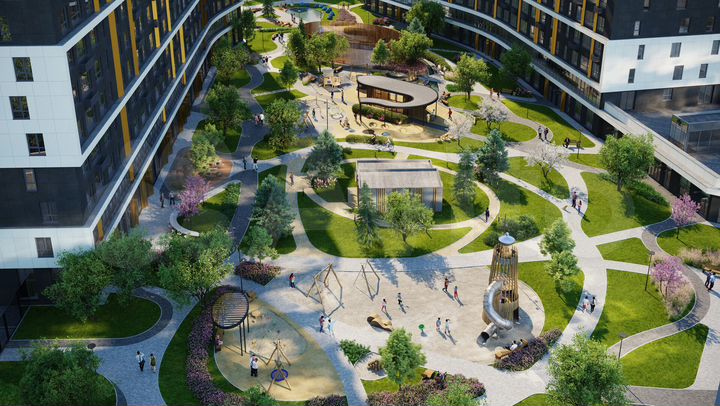 2-к. квартира, 96,4 м², 2/16 эт.