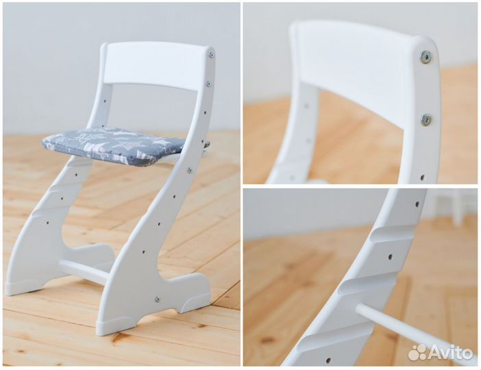 Растущая парта + стул + подушка Комплект