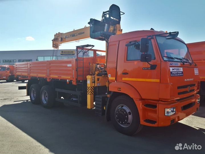 КамАЗ 65115-3094-48 с КМУ, 2023