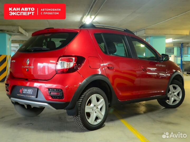 Renault Sandero Stepway 1.6 МТ, 2016, 126 100 км