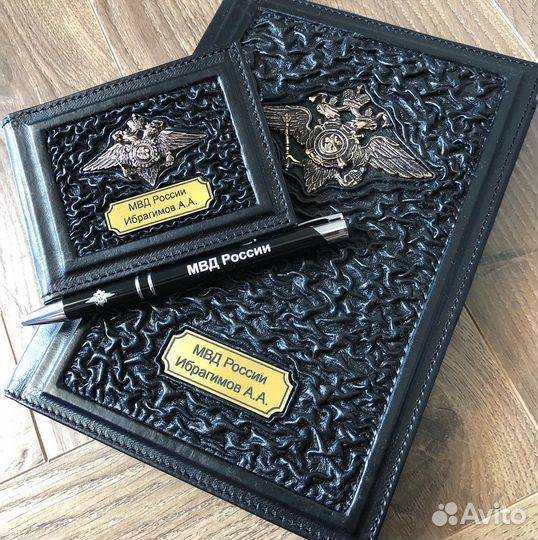 Ежедневник из натуральной кожи