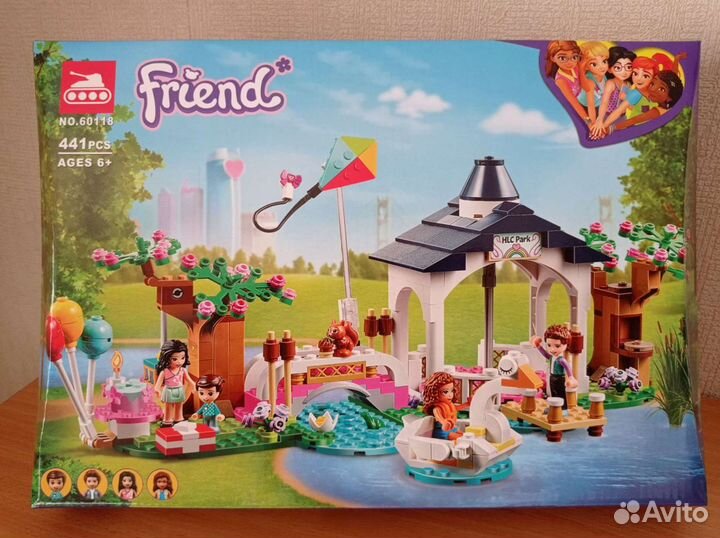 Конструктор Friend 60118 Парк Хартлейк Сити