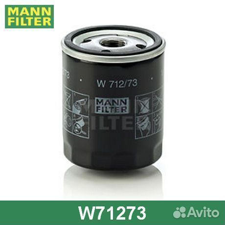 Масляный фильтр W71273 mann-filter