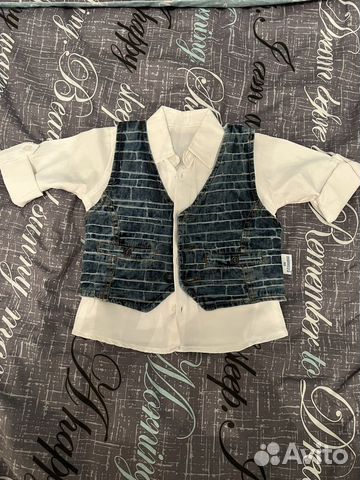 Рубашка для мальчика 86