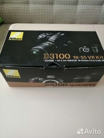 Фотоаппарат nikon d3100
