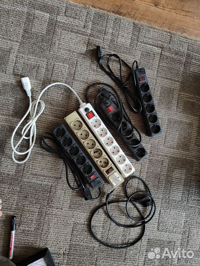 Сетевой фильтр переноска удлинитель разветвитель
