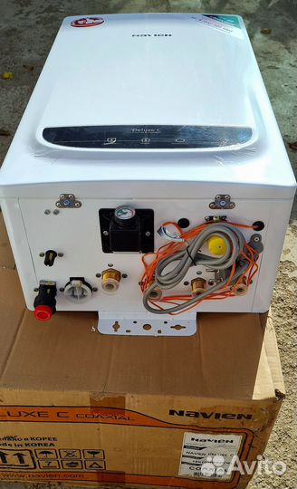 Газовый котел двухконтурный navien deluxe 13k