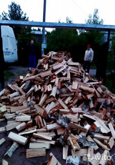 Дрова сухие колотые с доставкой