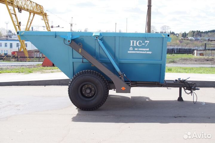 Полуприцеп самосвальный Слободской машиностроительный завод ПС-7, 2023