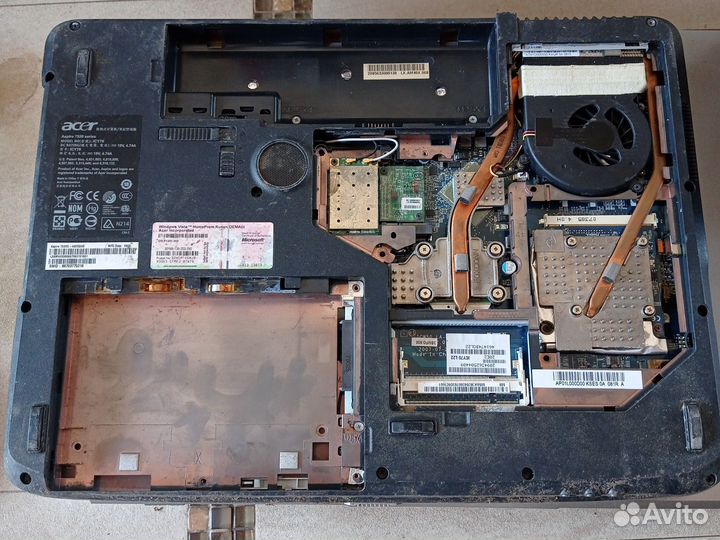 Ноутбук acer aspire 7520series